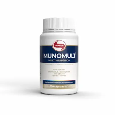 Imunomult Multivitamínico Vitafor 120 Caps