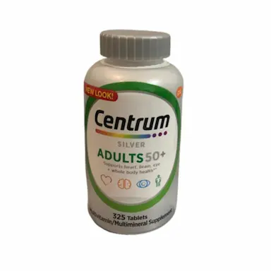 Vitamina Centrum Silver Adulto 50+ 325 Tabletes - Centrum